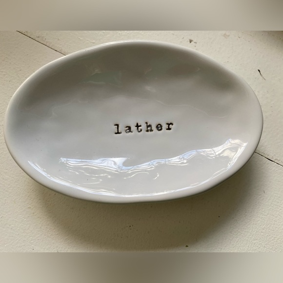 Pottery Barn Accents Pottery Barn Lather Soap Dish Poshmark